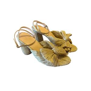 LOEFFLER RANDALL Camellia Sandal Gold Size 8